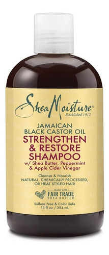Shea Moisture Shampoo Fortalecedor Jamaican Black Castor Oil