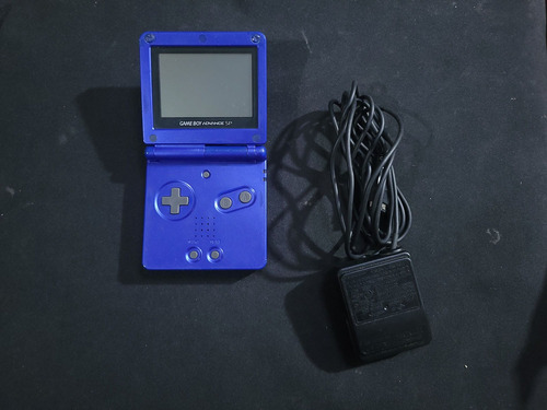 Game Boy Advance Sp Gba 1 Luz 001 Azul A