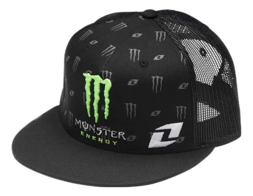 Jockey Monster Energy  9fifty Gorra Negro Malla