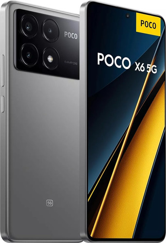 Smartphone Xiaomi Poco X6 Pro 5g Dual Sim 256 Gb Cinza 8 Gb