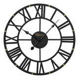 Tulivios Reloj De Pared Negro Para Decoracion De Sala De Est