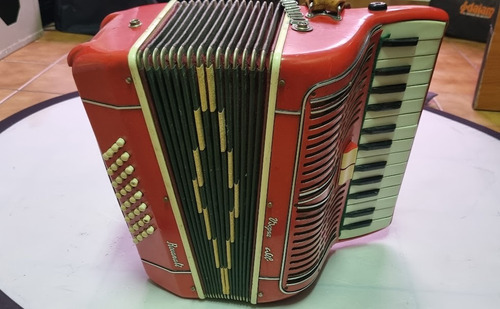 Acordeon A Piano Recanati 32 Bajos 27 Teclas Italiano