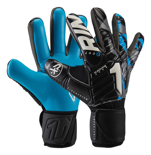 Guante De Portero Rinat Meta Tactik Gk Semi Azul Neg Inf.