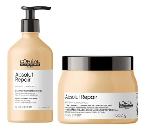 Tratamento Loreal Profissional Absolut Repair Sh + Mascara