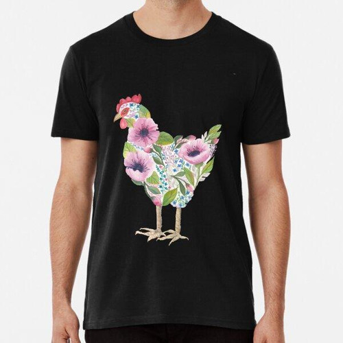 Remera Gallina Floréale Algodon Premium