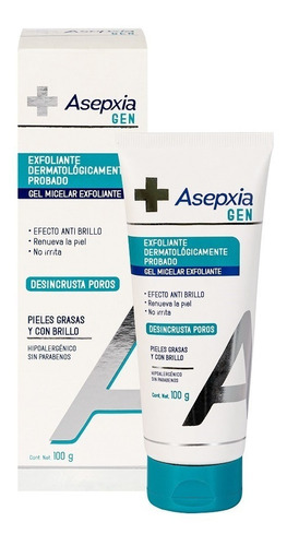 Asepxia Gen Gel Exfoliante Micelar 100 Gr.