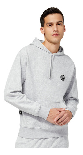 Buzo New Balance Essentials Icon Hoodie N2l095011 Hombre 