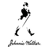 Whisky Johnnie Walker Black Label (bandeja/reloj)