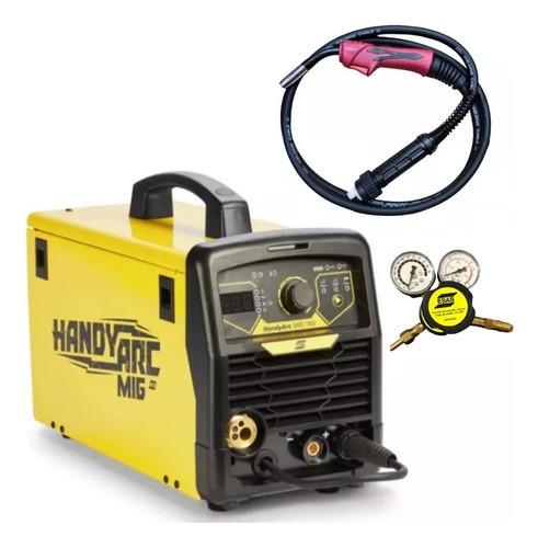 Soldadora Mig Mag Inverter Esab Handyarc Mig 160i