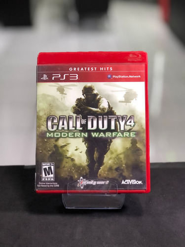 Call Of Duty 4 Modern Warfare Greatest Hits Ps3 Midia Física
