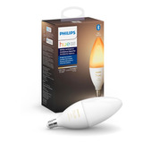 Foco Inteligente Philips Hue Luz Blanca Ajustable E12