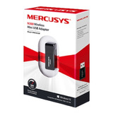 Mini Adaptador Mercusys Mw300um Usb Wifi 300mbps Pc