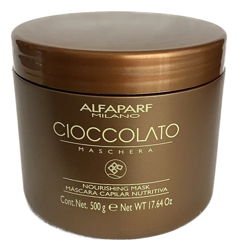 Alfaparf Cioccolato Mascarilla Nutritiva 500gr Chocolate