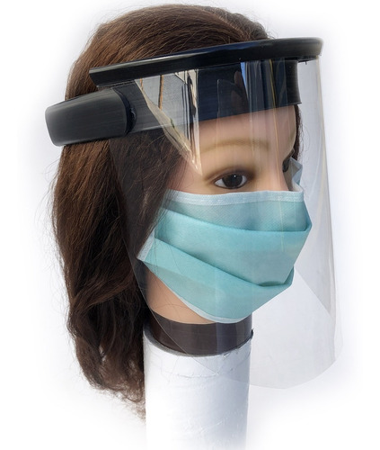 Cubrecara Mascara Facial Prevención Contagios Ergonómica Kit
