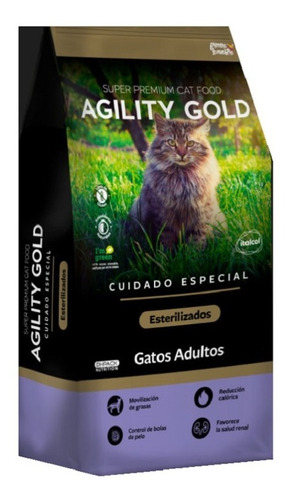 Agility Gold Gatos Esterilizados 1.5 Kg