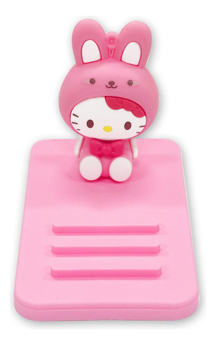 Thcbme Soporte De Telefono Kawaii Kitty Para Escritorio, Lin