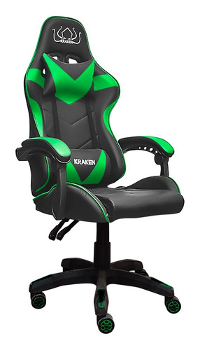 Silla Gamer Gaming Respaldo Ergonómico Reclinable Pc Oficina