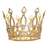 Coronas Redondas De Reina Para Mujer, Corona De Tiara De