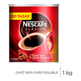 Café Instantáneo Nescafé Clásico 100% Puro Soluble 1 Kg
