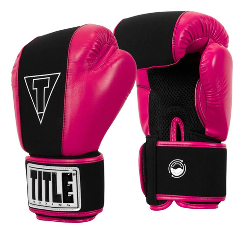 Guantes De Box Title Gel Fitness Washable Rosa Palomares Fpx | Envío gratis