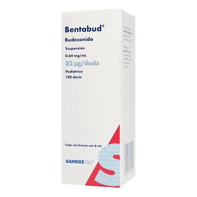 Bentabud Suspensión Nasal 32 Mcg, 1 Frasco Pulverizador 120 Dosis | Meses sin interés