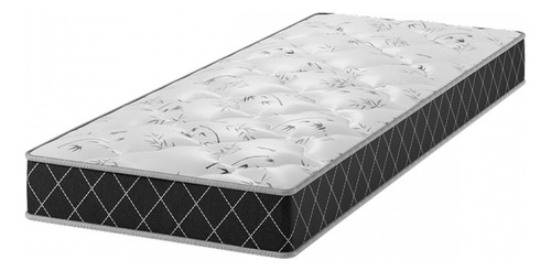 Colchão Solteiro Com Espuma D-33 78x188 Sleep Preto - Vian