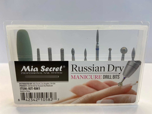 Set De Puntas Para Manicure Ruso Marca Mia Secret