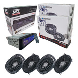 Paquete De Estéreo Mtx Audio Con Bocinas Soundstream Xp-4646
