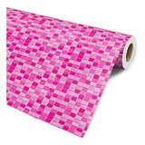 Adesivo Pastilha Pastilha Rosa Pink Barbiecore Lavável