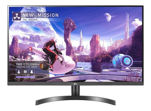 LG 32qn600-b Monitor Ips Qhd (2560 X 1440) De 32 Pulgadas Co Color Negro