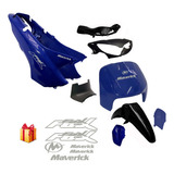 Kit Plásticos Carenado Maverick Fox 110 + Calcos De Regalo