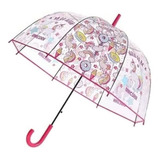 Guarda Chuva Sombrinha Transparente Infantil Unicórnio