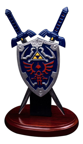 Adorno Abrecartas Escudo Hyliano Master Sword Link Zelda