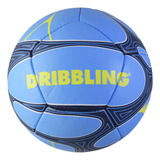 Pelota De Fútbol Dribbling Fiber Celeste/azul N° 5 Color Celeste