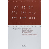 Diccionario De Grafologia Y Terminos Psicologicos Afines - V