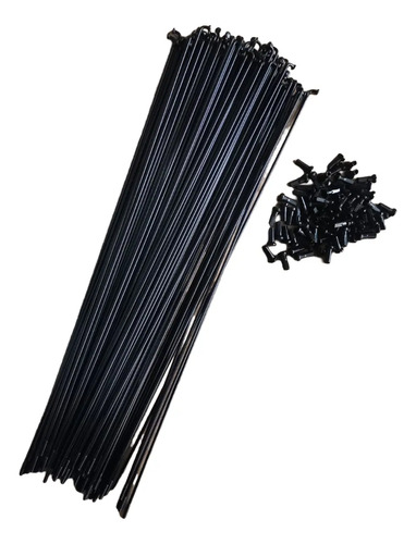 Bolsa De 144 Rayos Negros Rodado 28/29 (292mm) Para 4 Rines
