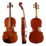 Viola De Arco 40cm Marrom Alto Brilho Rolim Milor Estojo