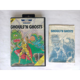 Caja Y Manual Sin Juego Ghouls'n Ghosts Sega Master System 