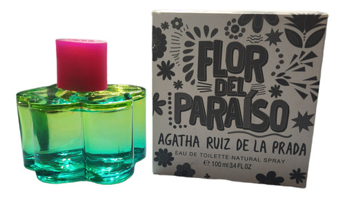 Perfume Flor Del Paraíso 100ml Edt Agatha Ruiz Dlprada Test