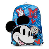 Mochila Escolar Mickey Mouse - Disney Porta Laptop 43 Cm