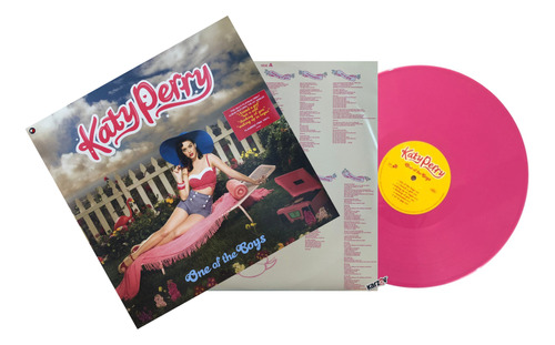 Katy Perry One Of The Boys Importado Rosa Pink Lp Vinyl