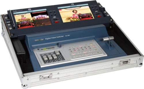Conmutador De Video Datavideo Se-500 + Monitor Lcd Tlm702