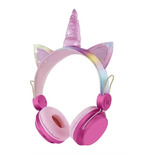 Audífonos Diseño Unicornio Inalámbricos Bluetooth Para Niñas