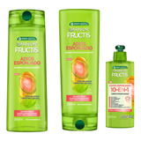 Rutina Capilar Fructis Adios Esponsajo Garnier