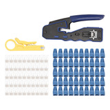 Engarzadora Ethernet Multifuncional Rj45 Crimp Tool Crimping