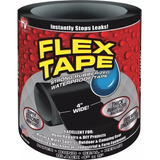 Flex Tape Negrooo Cinta De Caucho Fuerte E Impermeable