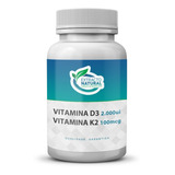 Vitamina K2 Mk7 100mcg + Vitamina D3 2.000ui 180 Sublingual Sabor Sabor