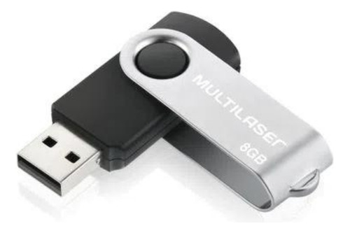 Pendrive Multilaser 8gb Original Garantia Pronta Entrega