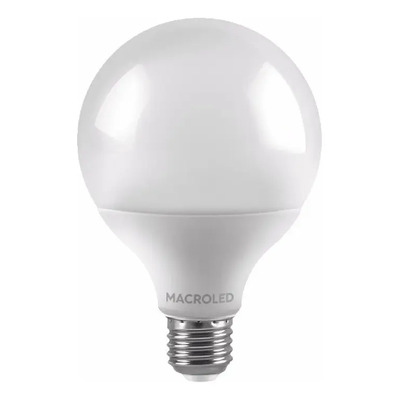 Lampara Globo Led 14w G95 E27 Blanco Cálido Macroled Color de la luz 3000K | MercadoLibre