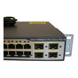 Switch Cisco 3750 Ws-c3750v2-48ps-s 48x 100mb Poe 4x Sfp 1gb